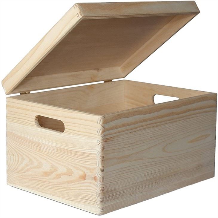 Hộp tre Hộp đựng đồ bằng gỗ
