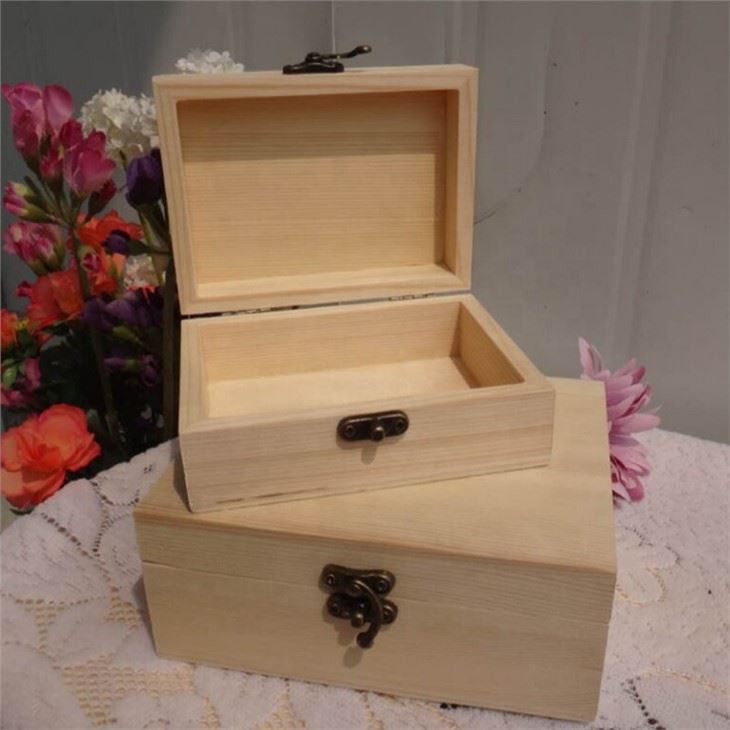 Bamboo Box Wooden Stash Box